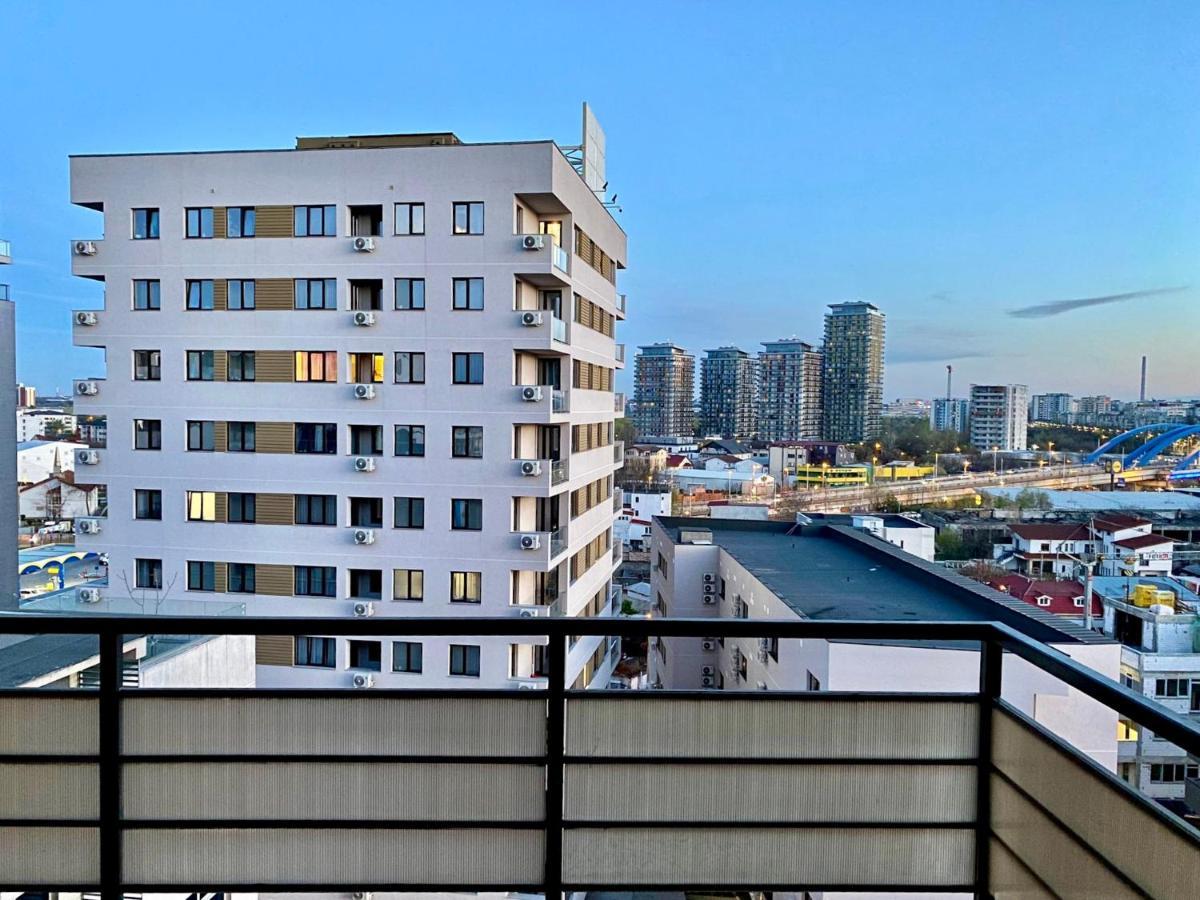 Sky Modern 1 Bedroom Apt W Free Parking Bucarest Exterior foto